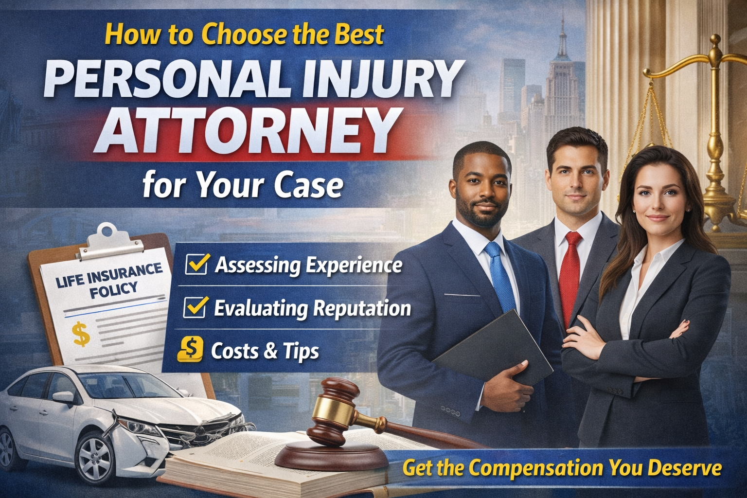 How to Choose the Best Personal Injury Attorney for Your Case